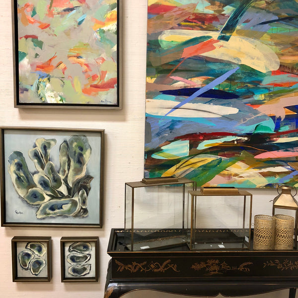 On The Half Shell I painting Cynthia Huston - Christenberry Collection