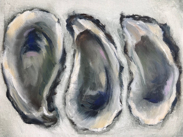 On The Half Shell I painting Cynthia Huston - Christenberry Collection