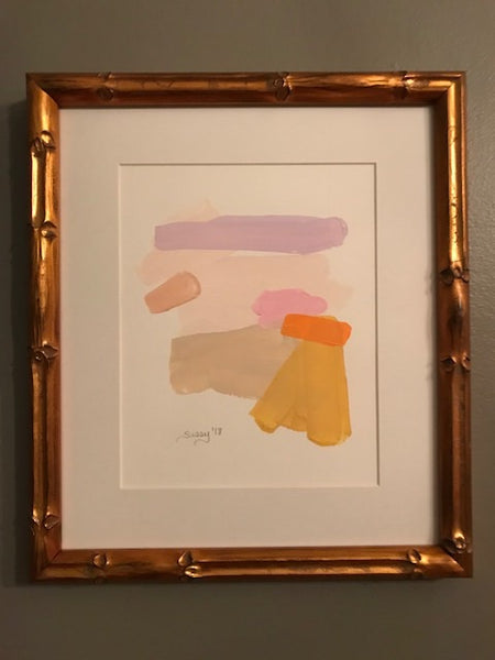 Color Wheel I painting Jane Marie Edwards - Christenberry Collection