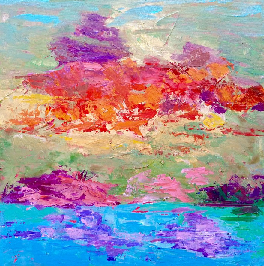 Creation in Color painting Jenny Moss - Christenberry Collection