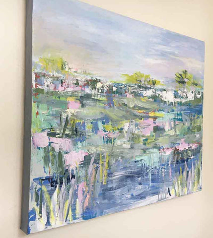 Low Country Sorbet painting Pamela Wingard - Christenberry Collection