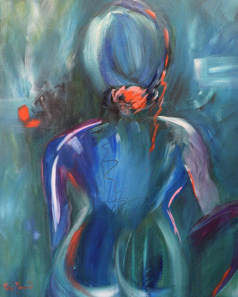 Brynn painting Kathy Morawiec - Christenberry Collection