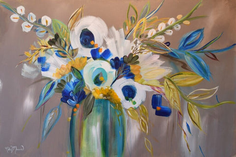 Selena Raised her Voice painting Kathy Morawiec - Christenberry Collection