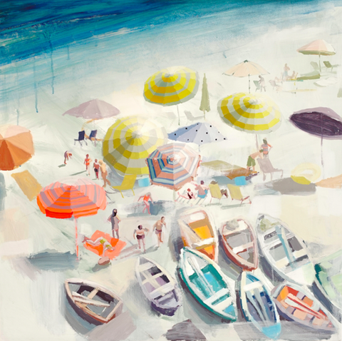 Sea Cruisers painting Teil Duncan - Christenberry Collection