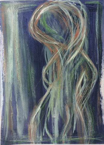 Midnight Figure painting Michalle Sessions - Christenberry Collection