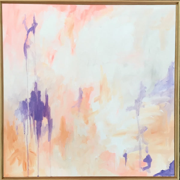 After Rain painting Jane Marie Edwards - Christenberry Collection