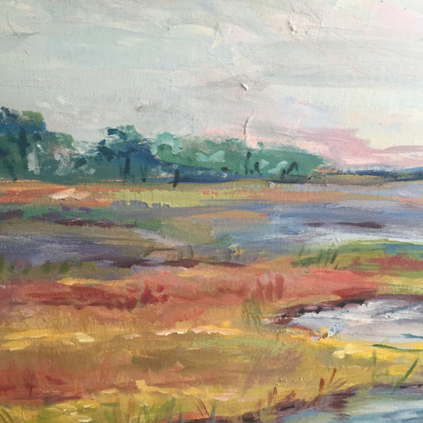 Carolina Coast 2 painting Jenny Moss - Christenberry Collection