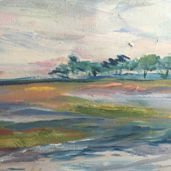 Carolina Coast 2 painting Jenny Moss - Christenberry Collection