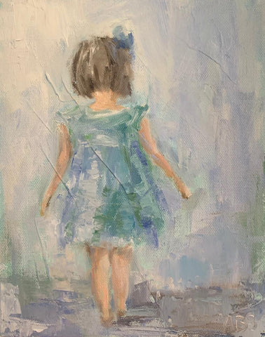 Tiny Tot painting Ann Schwartz - Christenberry Collection