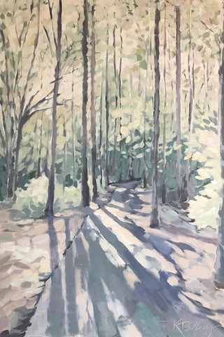 Sanctuary Song painting Kelly Pelfrey - Christenberry Collection