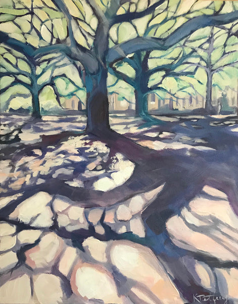In Wisdom painting Kelly Pelfrey - Christenberry Collection