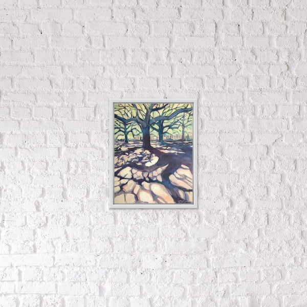 In Wisdom painting Kelly Pelfrey - Christenberry Collection