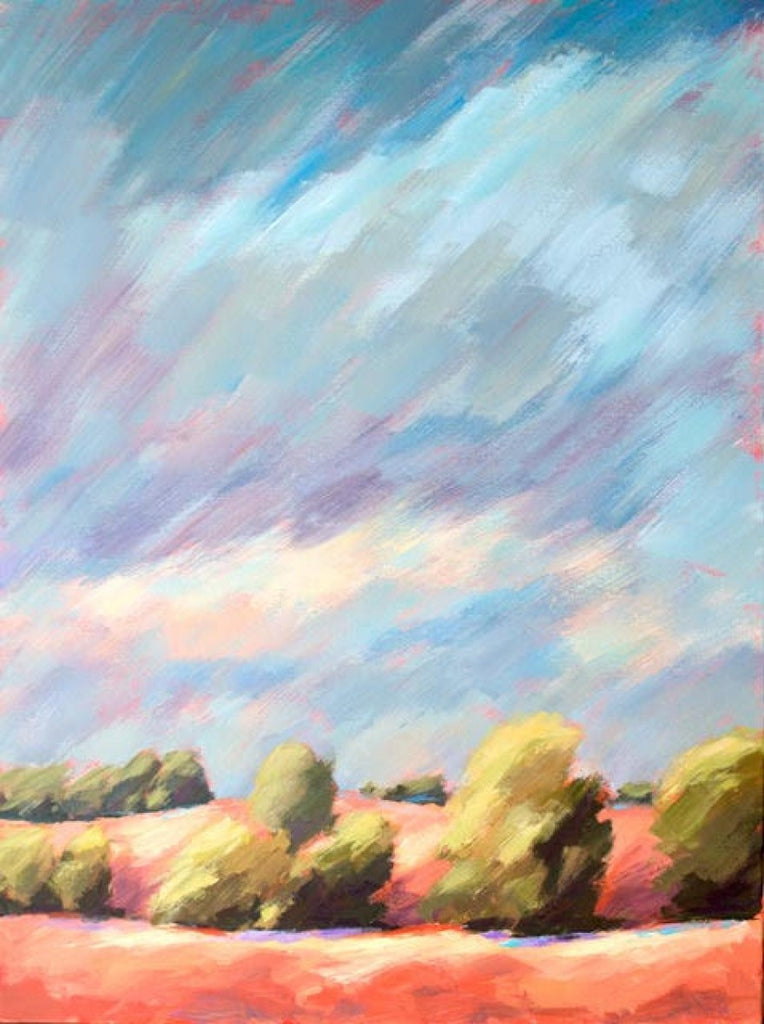 Breeze painting Kelly Berger - Christenberry Collection