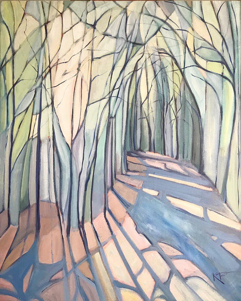 Cathedral painting Kelly Pelfrey - Christenberry Collection