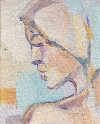 Daughter No. 5 painting Kelly Pelfrey - Christenberry Collection