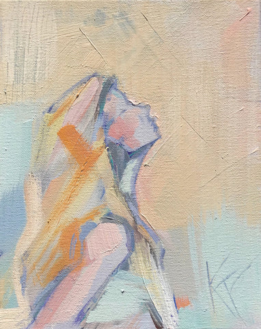 Daughter No. 9 painting Kelly Pelfrey - Christenberry Collection